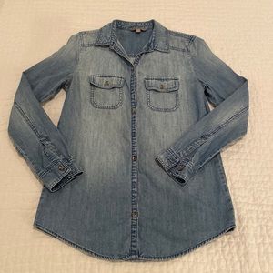 Rubbish Chambray Denim Top
